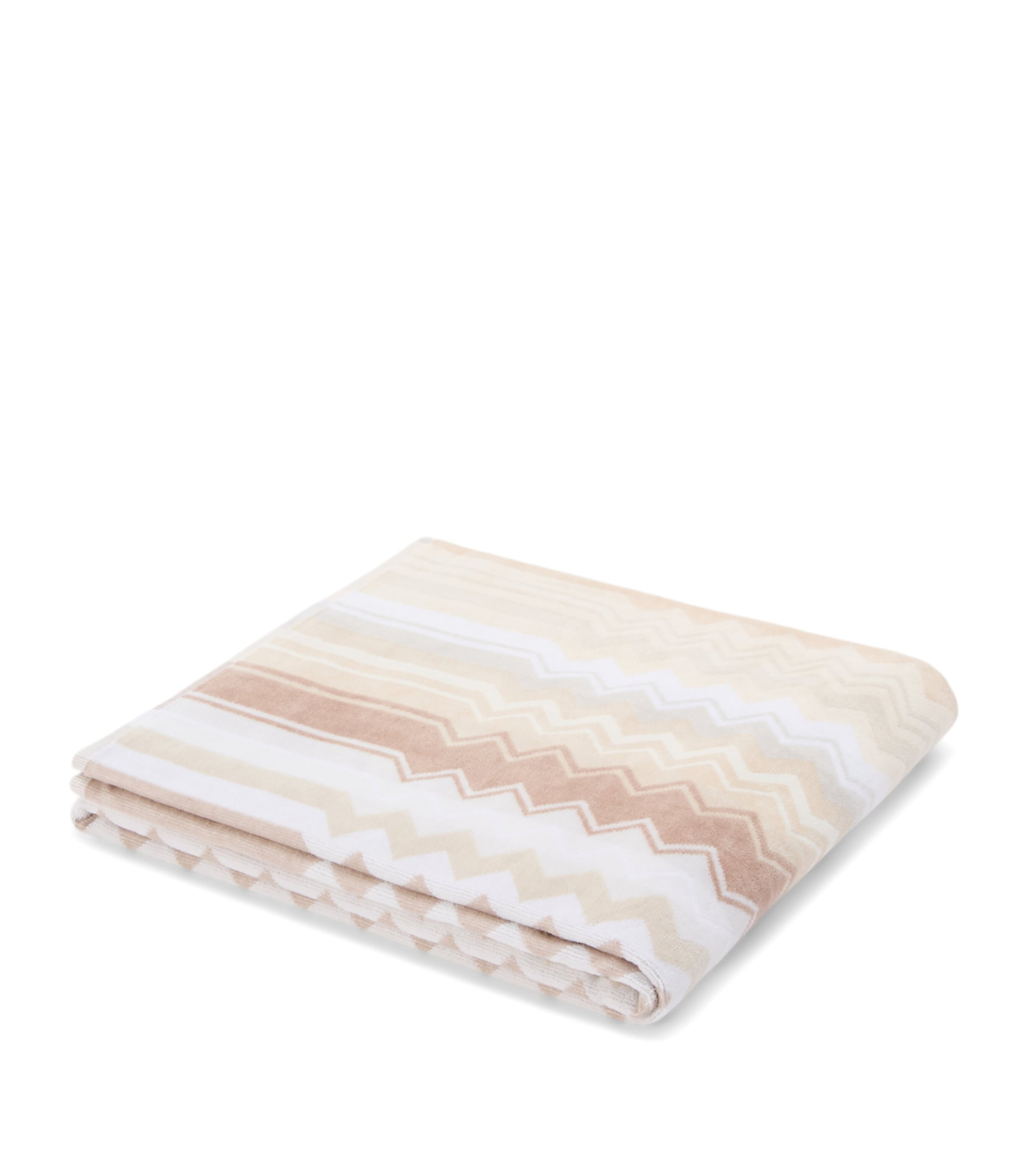Missoni Home Giacomo Bath Sheet (100cm x 150cm) Natural Image 1
