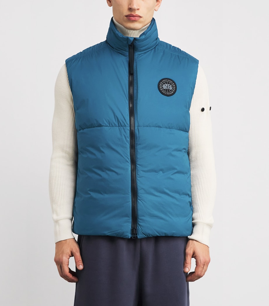 Down Water-Repellent Packable Lodge Gilet 9387 Image 3