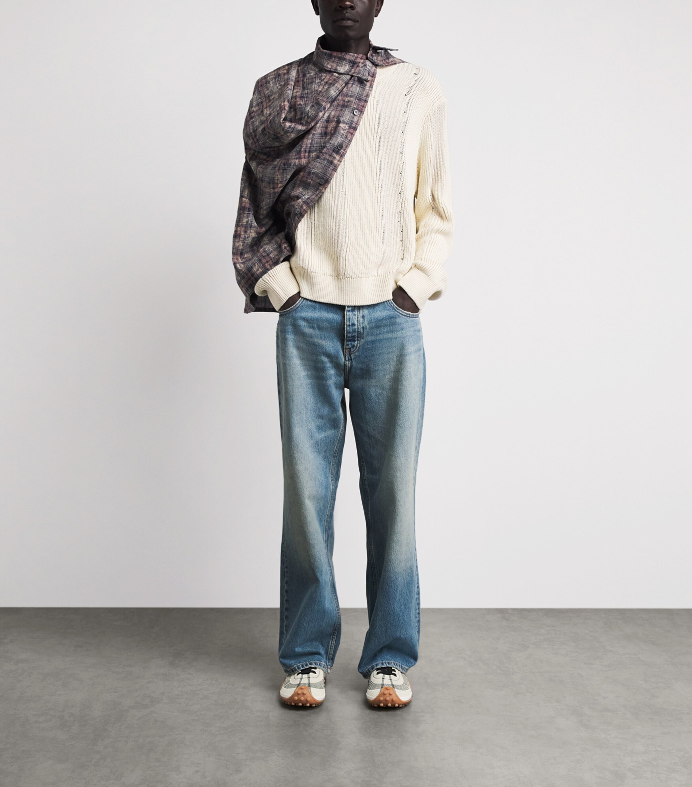 Won Hundred Mens Genoa Straight Jeans Light Blue Image 2