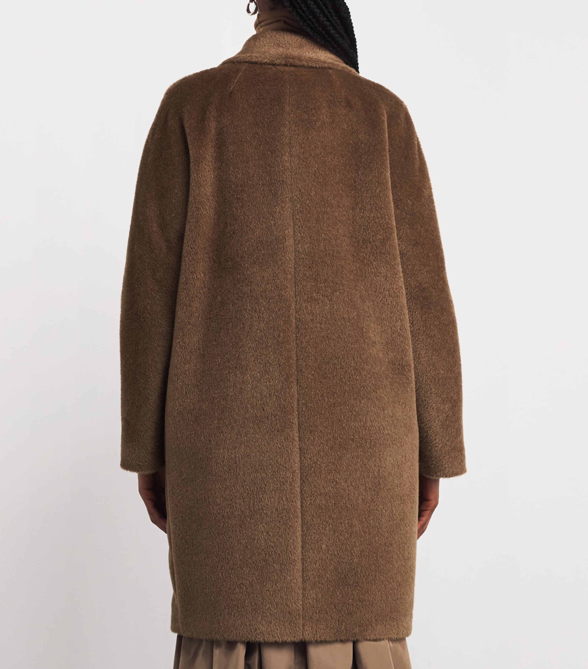 Wool Pea Coat CAMEL Image 4
