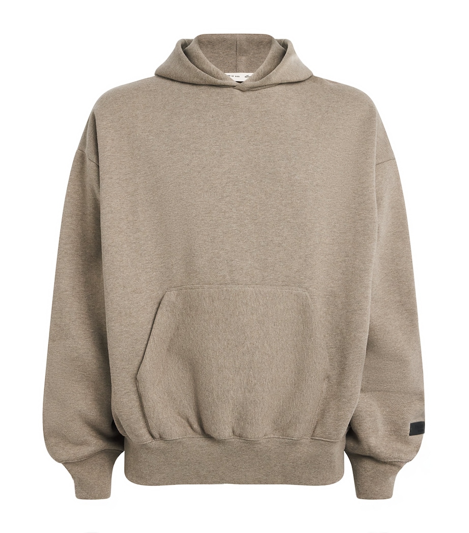 FEAR OF GOD ESSENTIALS Mens Classic Fit Hoodie Homestead Heather Image 1