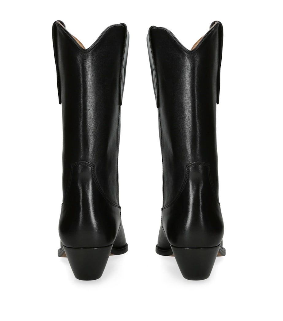 Leather Duerto Cowboy Boots 40 BLACK Image 2