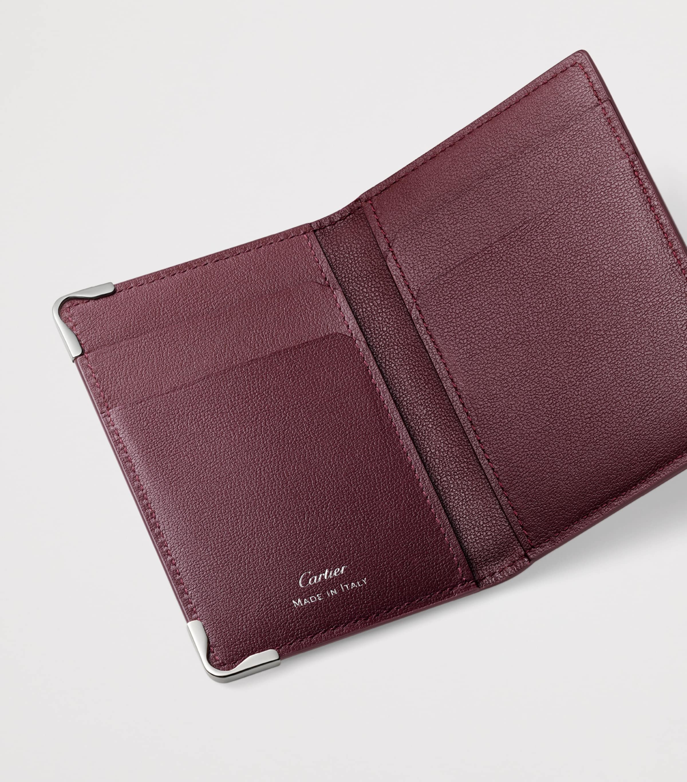 Cartier Leather Must Card Holder Green Image 3
