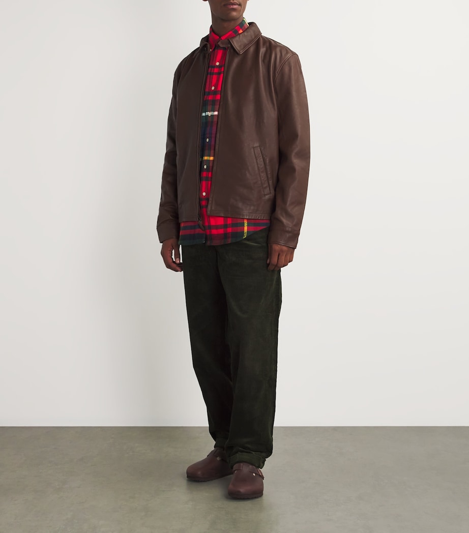 Polo Ralph Lauren Mens Flannel Work Shirt Image 2