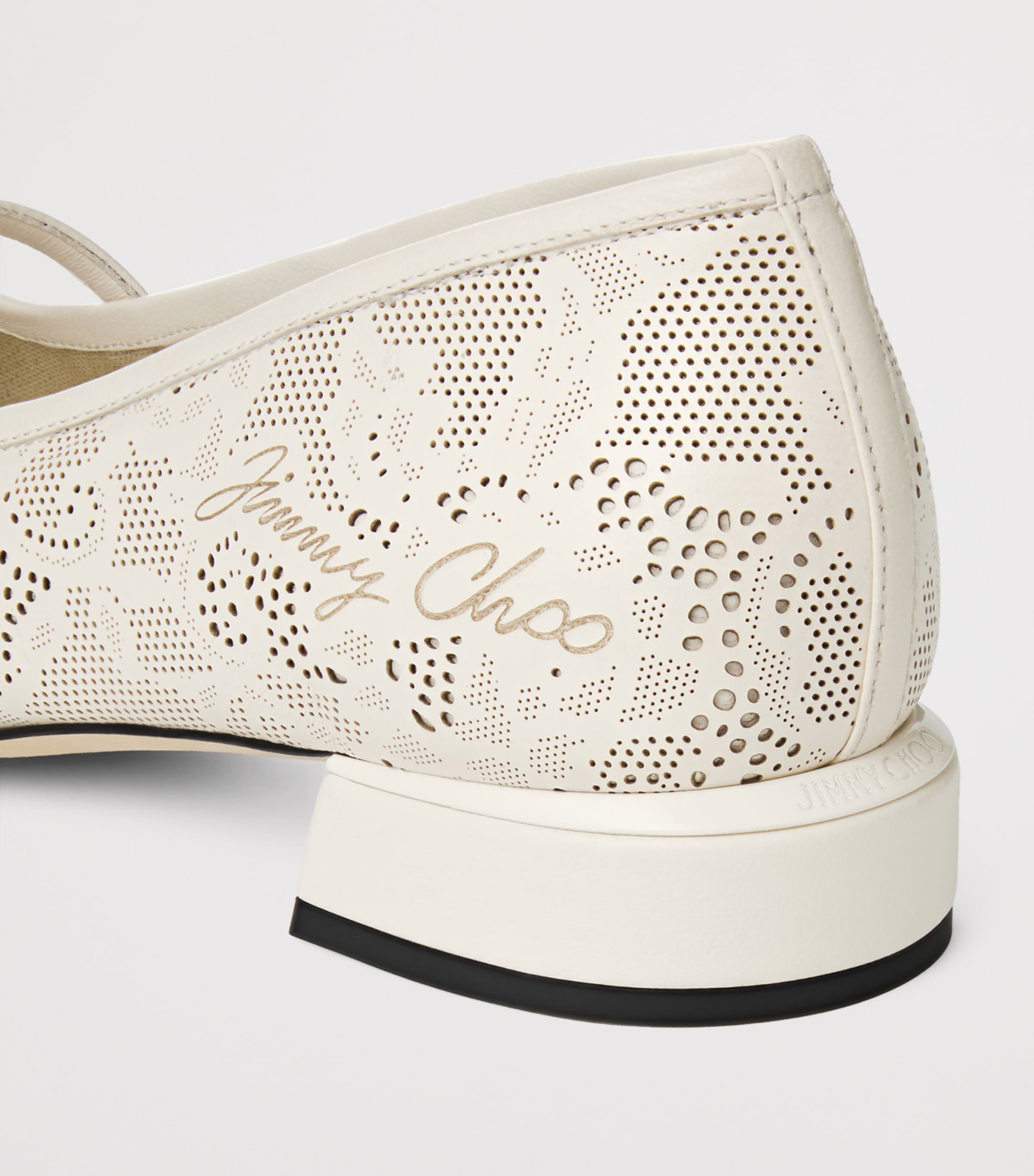 Jimmy Choo Elisa 25 Ballet Pumps Latte Image 6