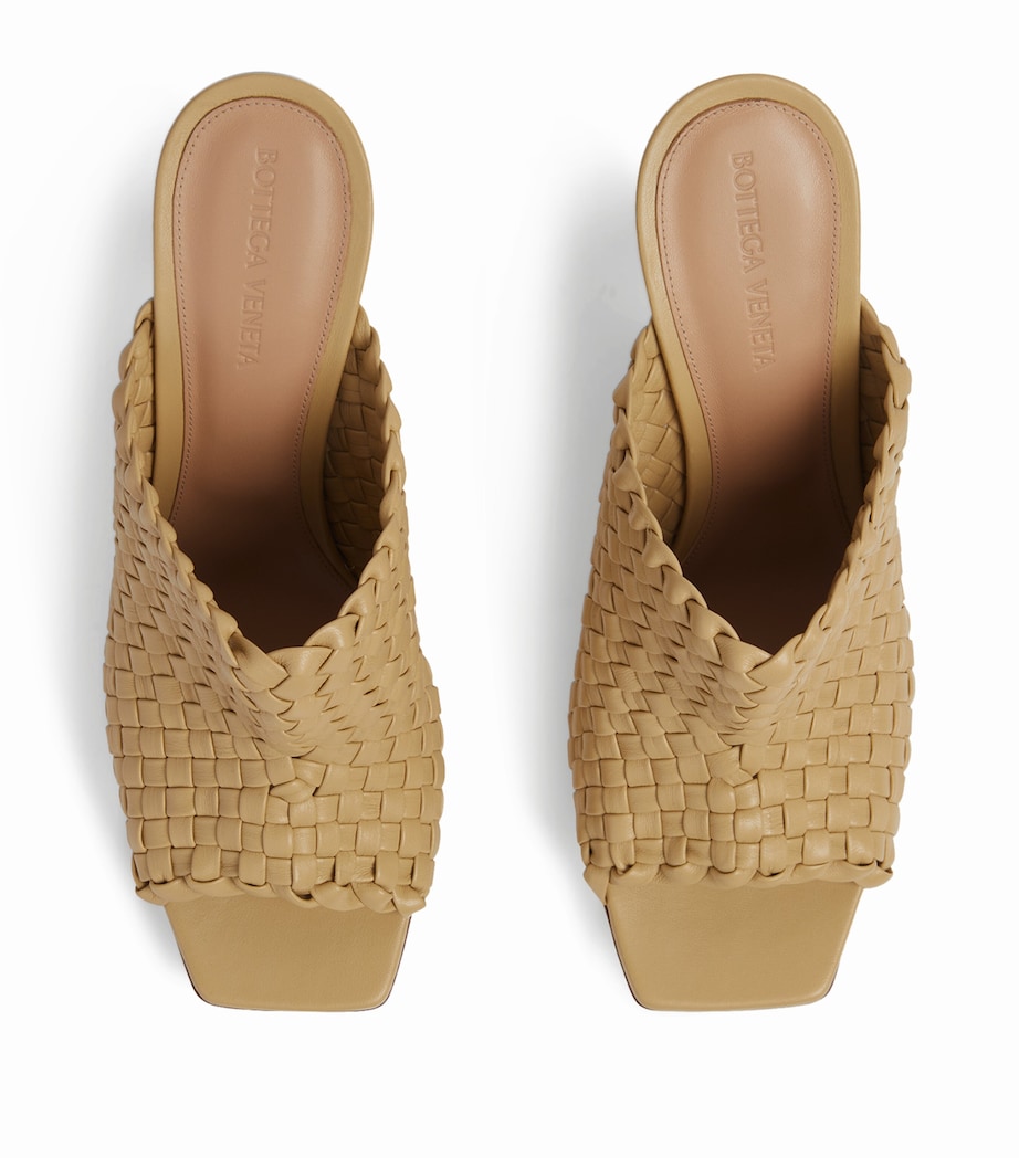 Leather Knot Mules 90 CANE SUGAR Image 3