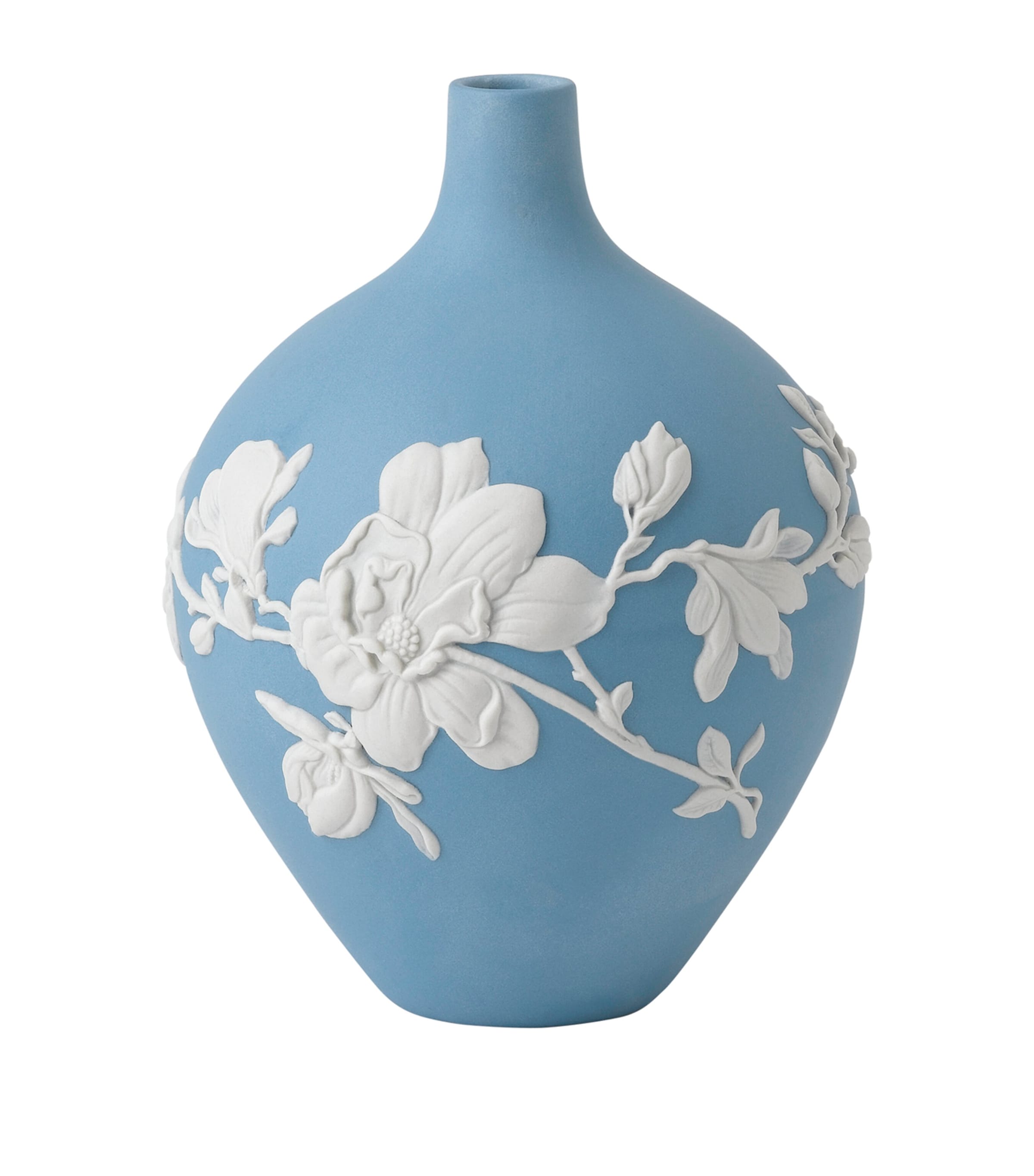Magnolia Bud Vase (14cm) BLUE Image 1