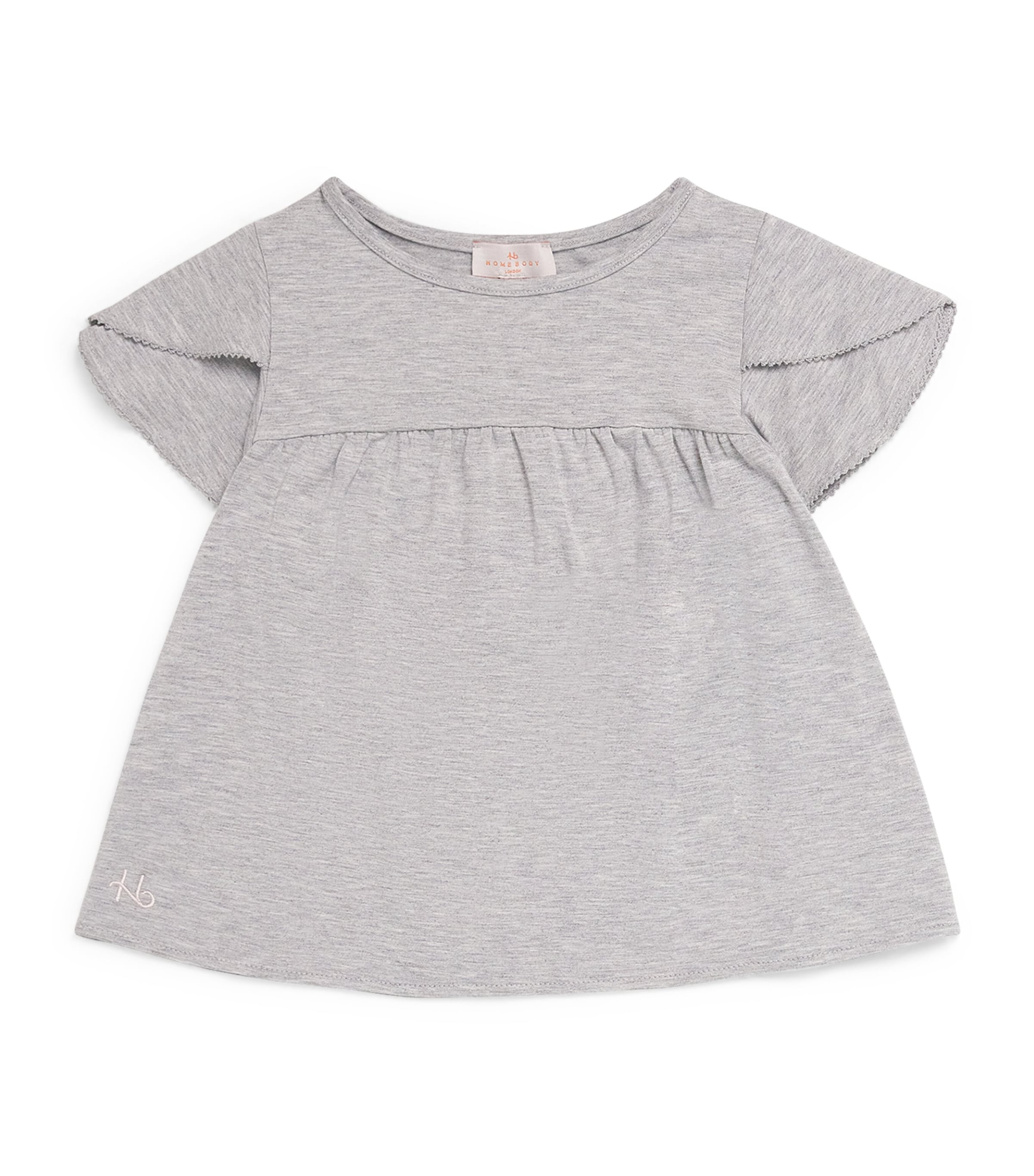 Homebody Petal T-shirt In Gray