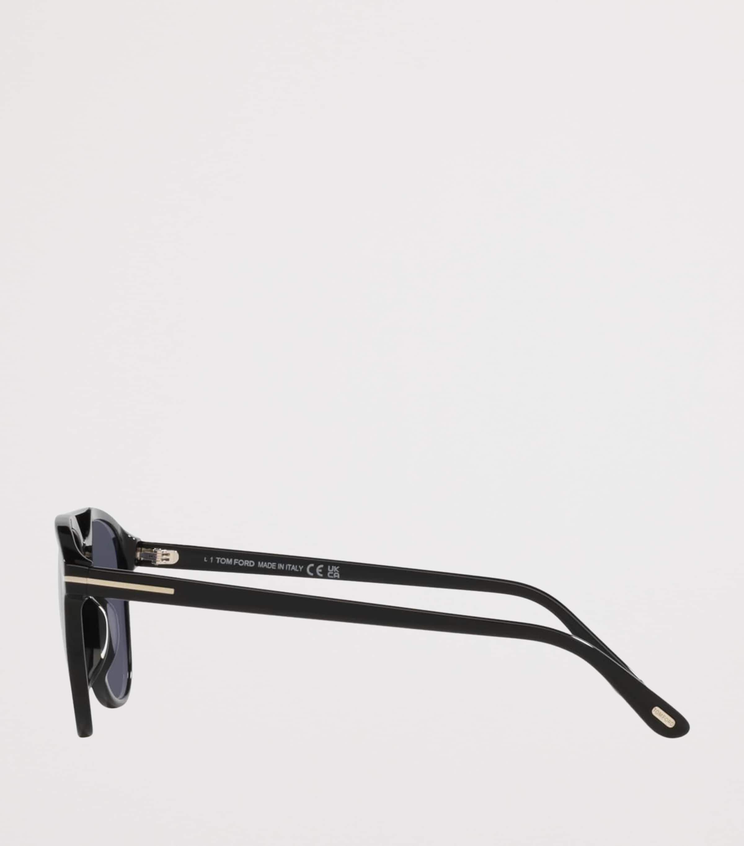 TOM FORD Damian-02 Pilot Sunglasses Black Image 3