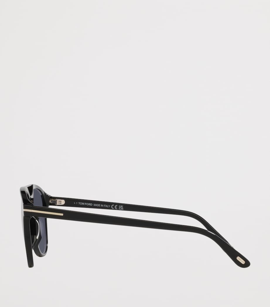 TOM FORD Damian-02 Pilot Sunglasses Black Image 3
