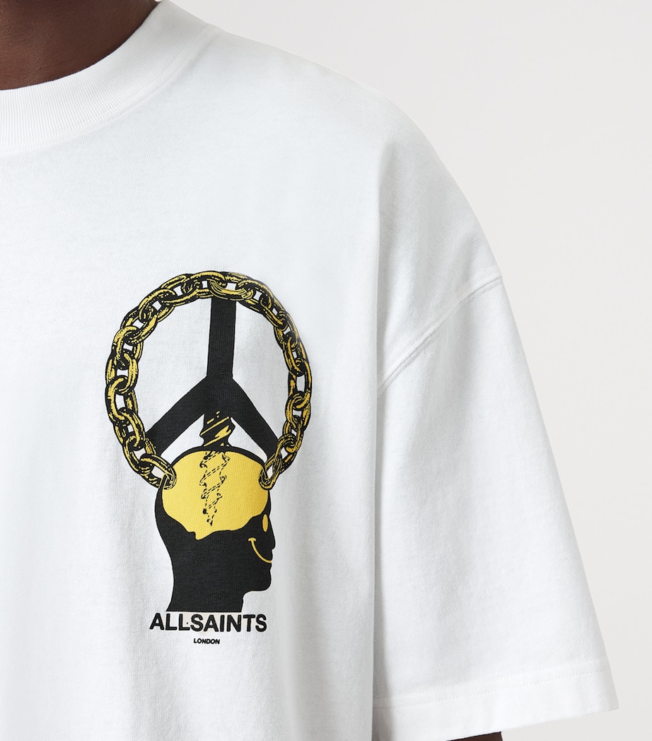 Organic Cotton Screwed T-Shirt OPTIC WHITE Image 7