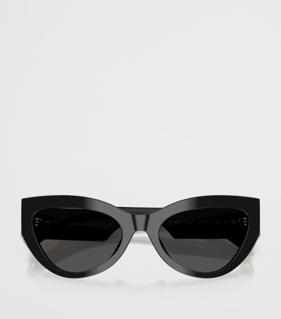 Dolce&Gabbana Cat-Eye Sunglasses Black Image 5