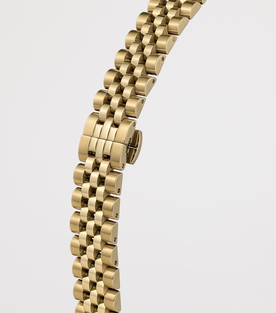 Vivienne Westwood Stainless Steel Little Wallace Watch 32mm Gold Green Image 6