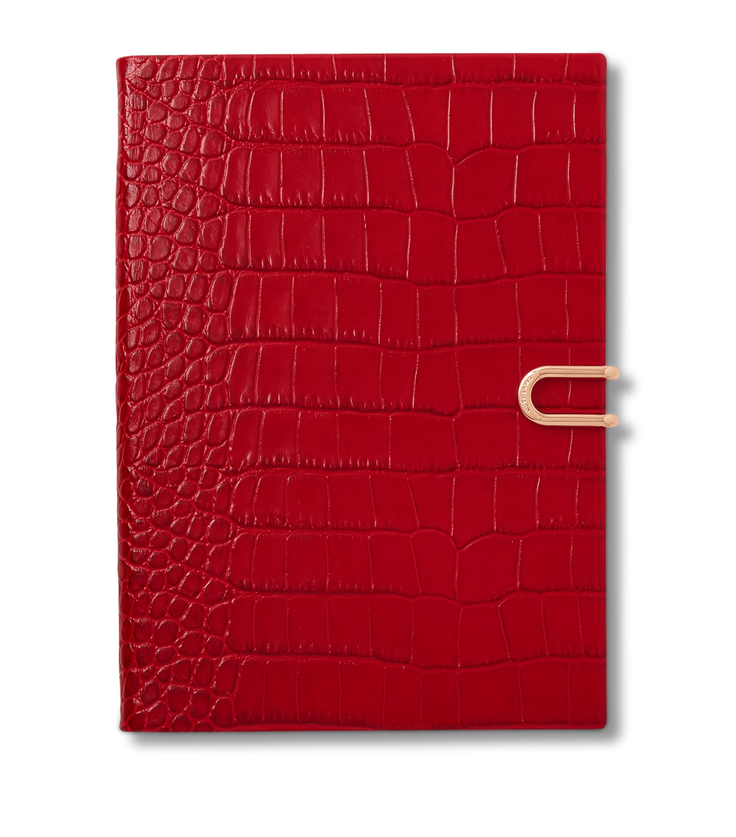 Smythson Leather Mara Soho A5 Mid-Year 2026 Diary Red