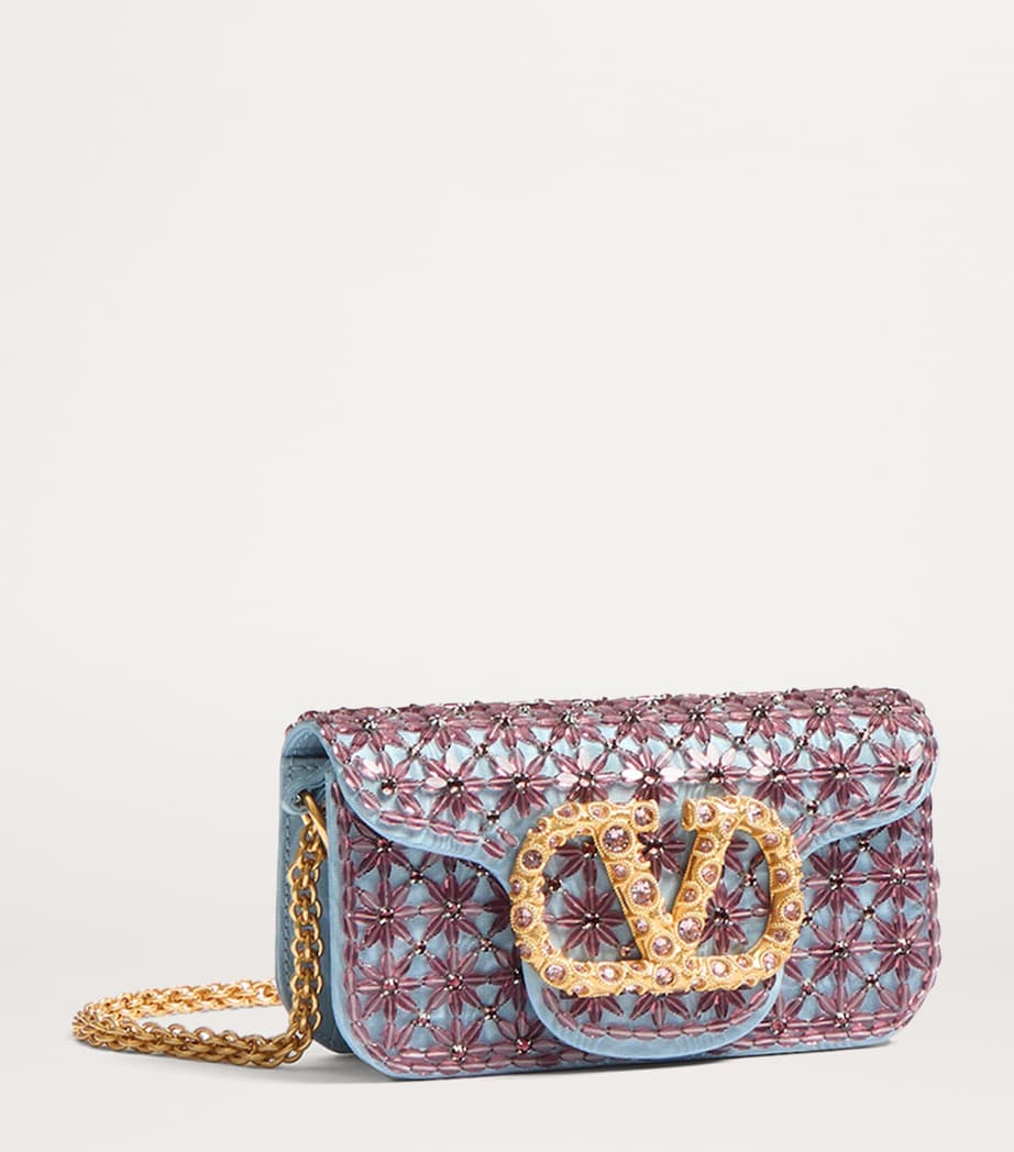 Small Emroidered Loco Shoulder Bag R7C Image 4