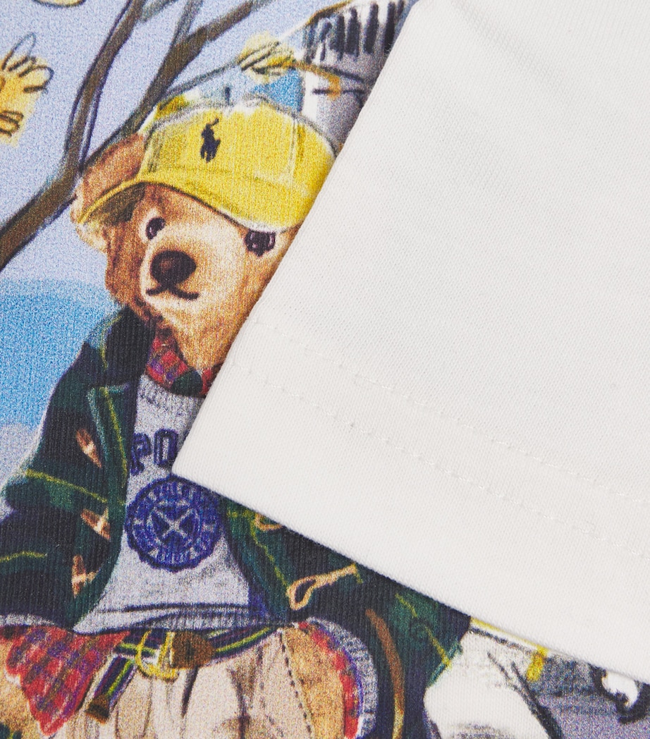 Cotton Polo Bear T-Shirt (2-7 Years) NEVIS Image 3