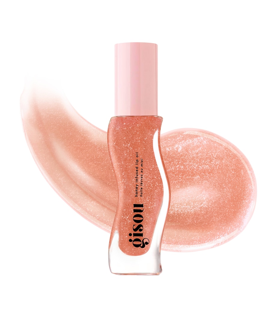 Honey Infused Lip Oil (8ml) GLAZED PLUM Image 1