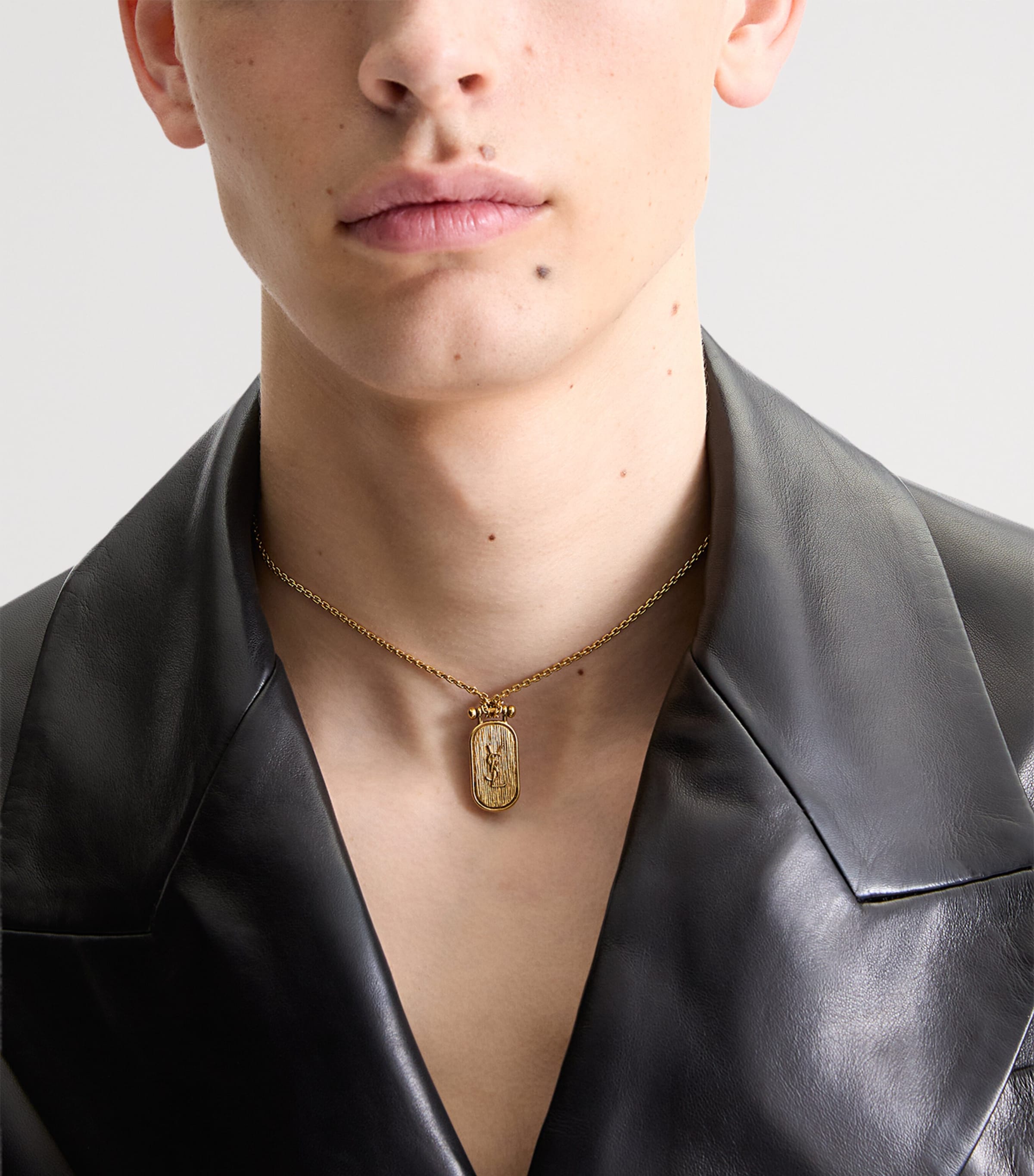 Saint Laurent Cassandre Tablet Necklace Image 2