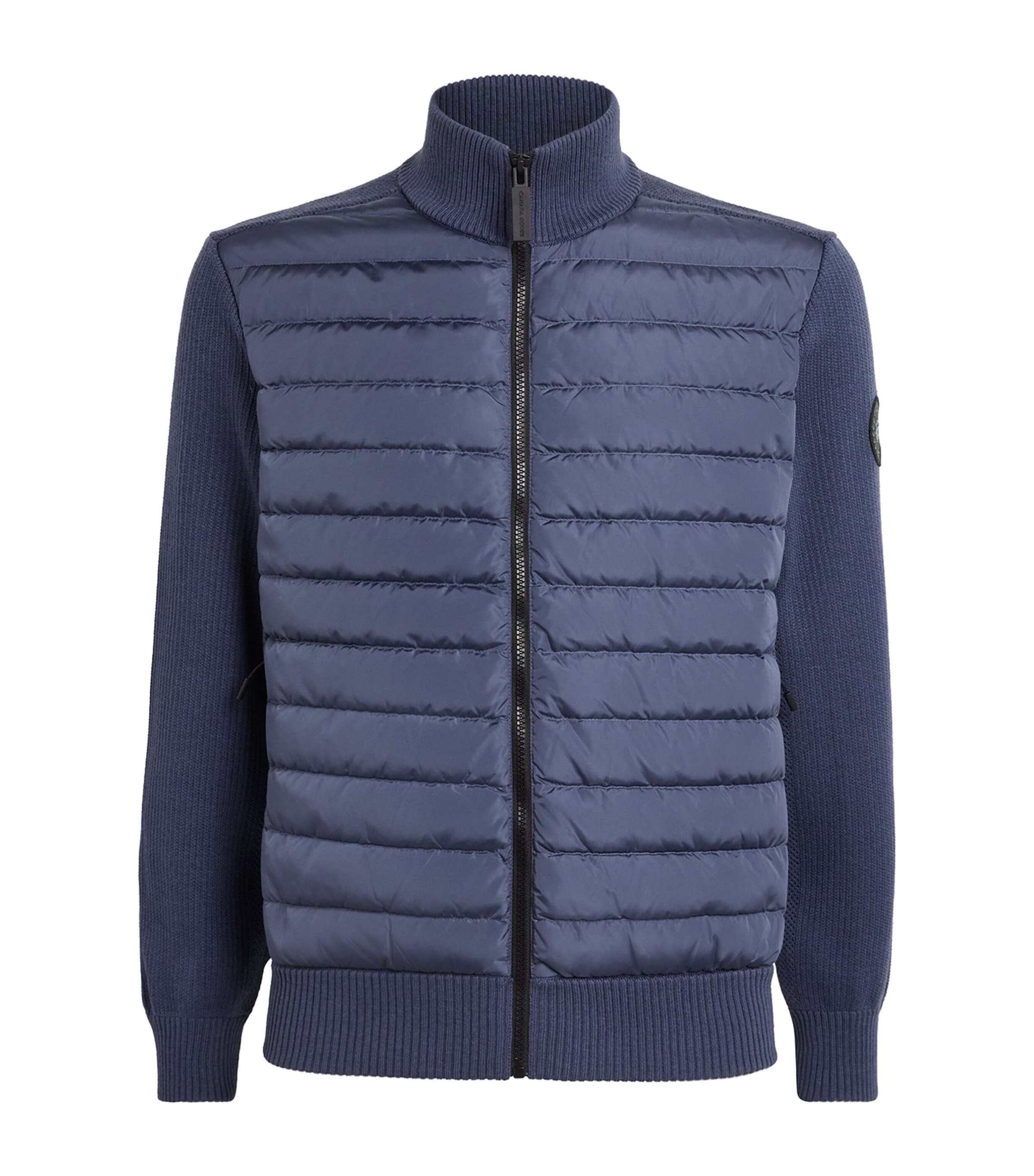 Canada Goose Mens Down Hybridge Jacket Dusk Blue Image 1