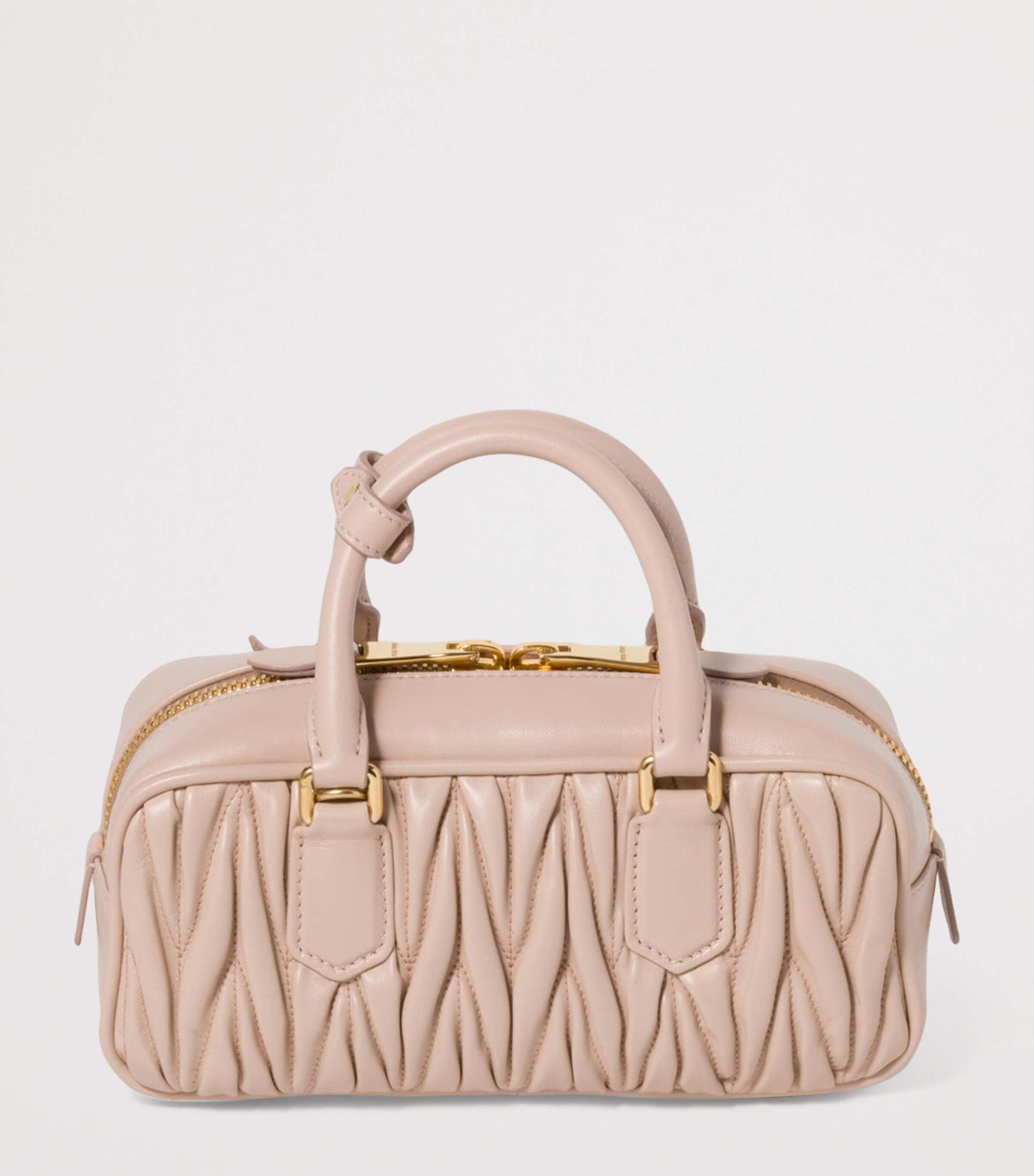 Nappa Leather Arcadie Top-Handle Bag F0236 Image 4