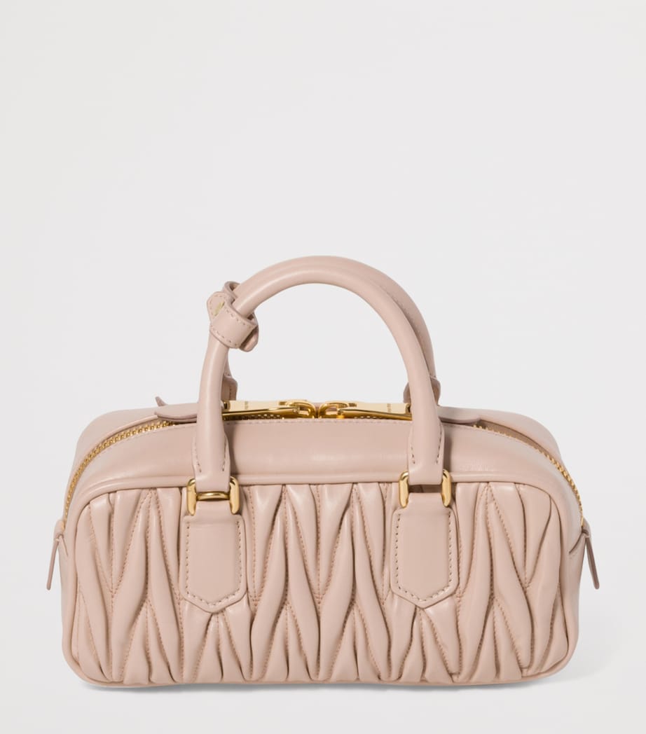 Nappa Leather Arcadie Top-Handle Bag F0236 Image 4