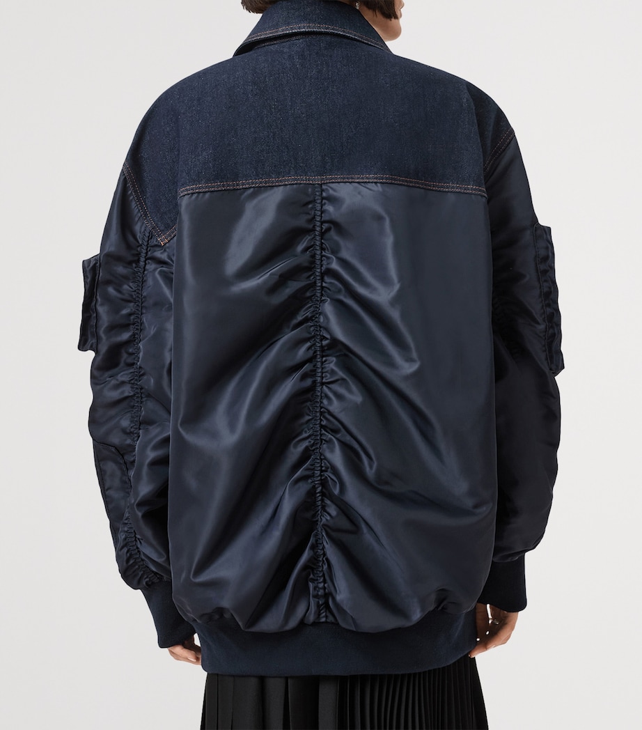 Hybrid Verity Bomber Jacket NAVY BLUE Image 4