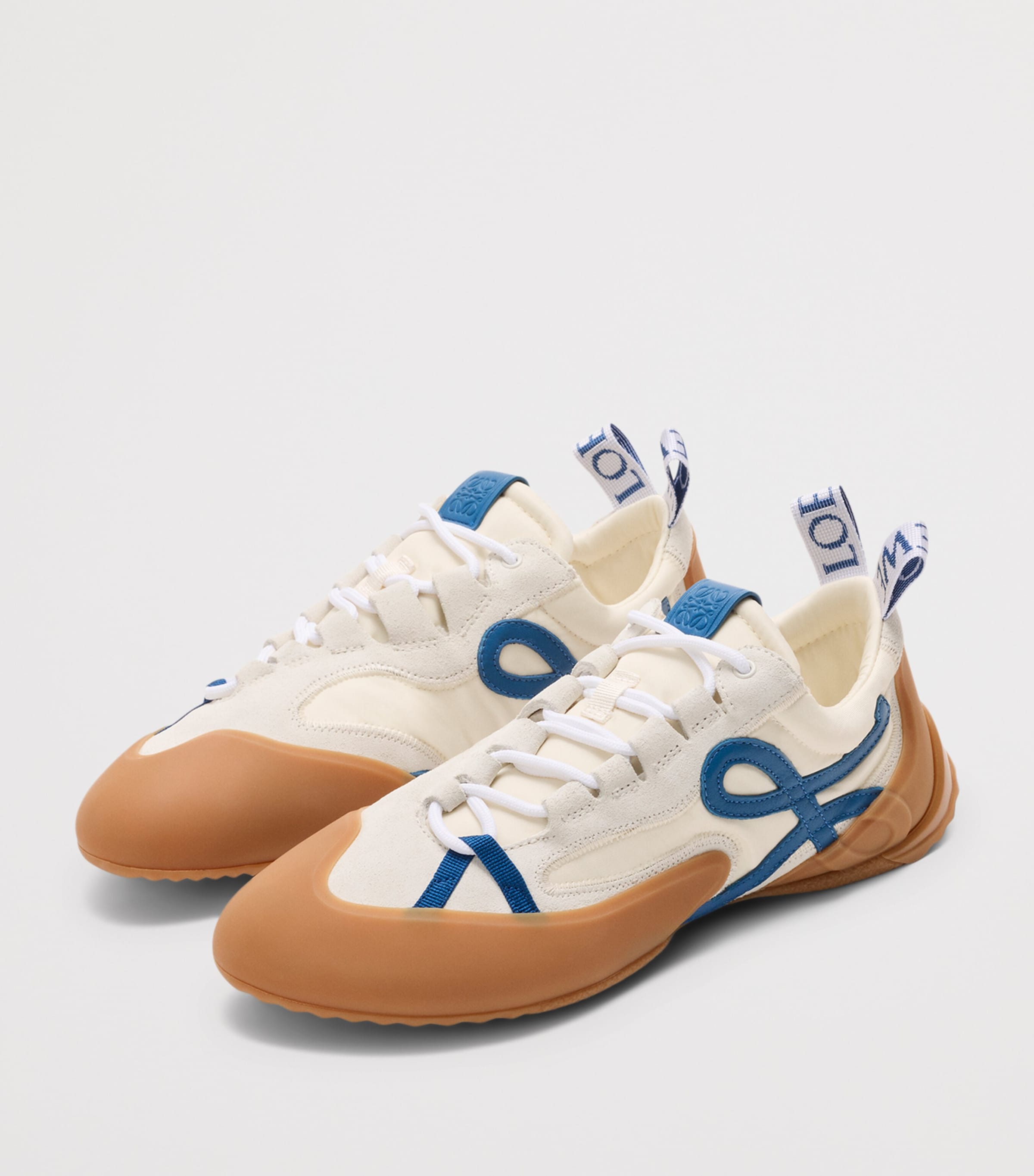 LOEWE Grip Sneakers White/blue Image 2