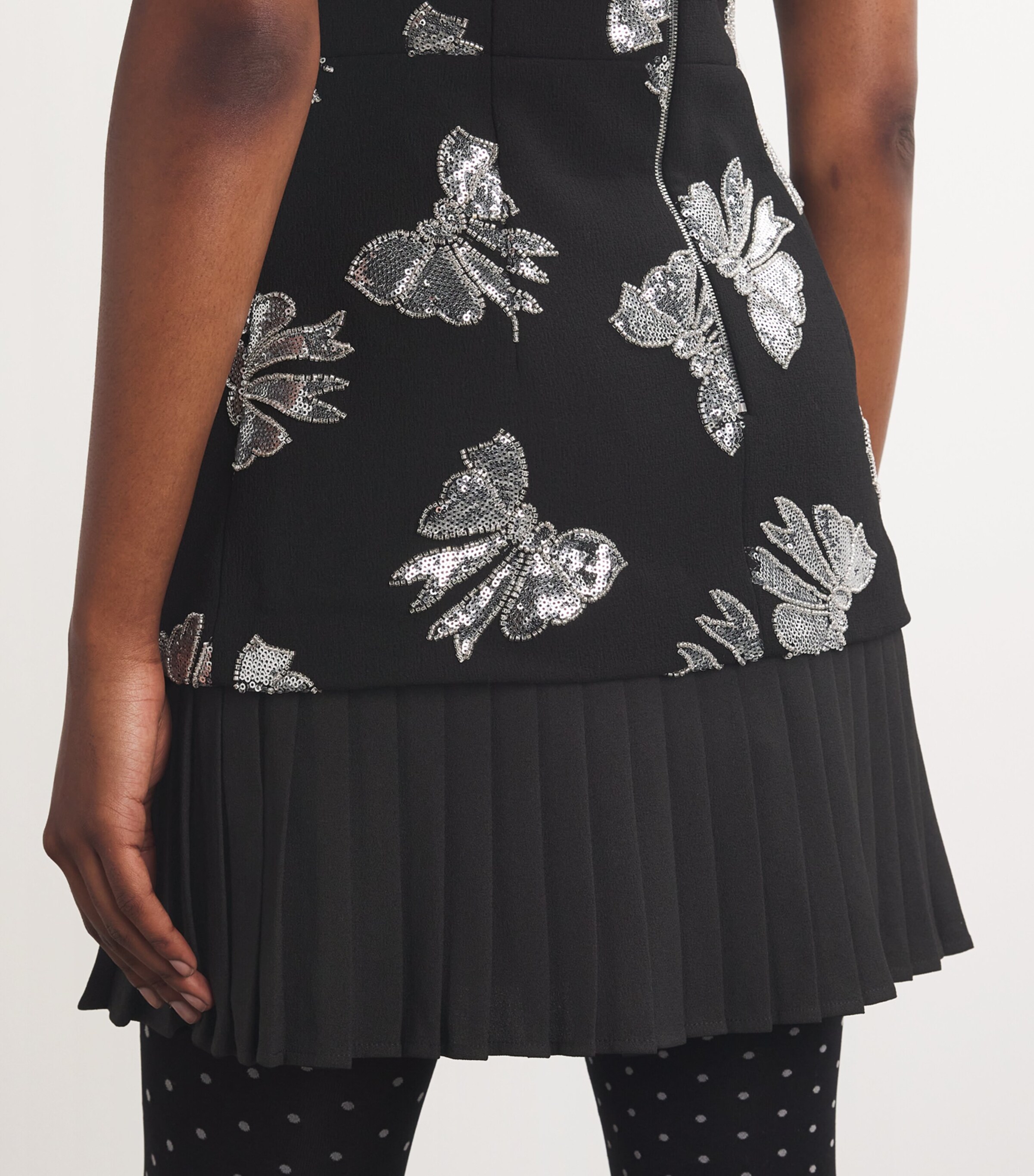 Rebecca Vallance Black x Nicky Hilton Embellished Valor Mini