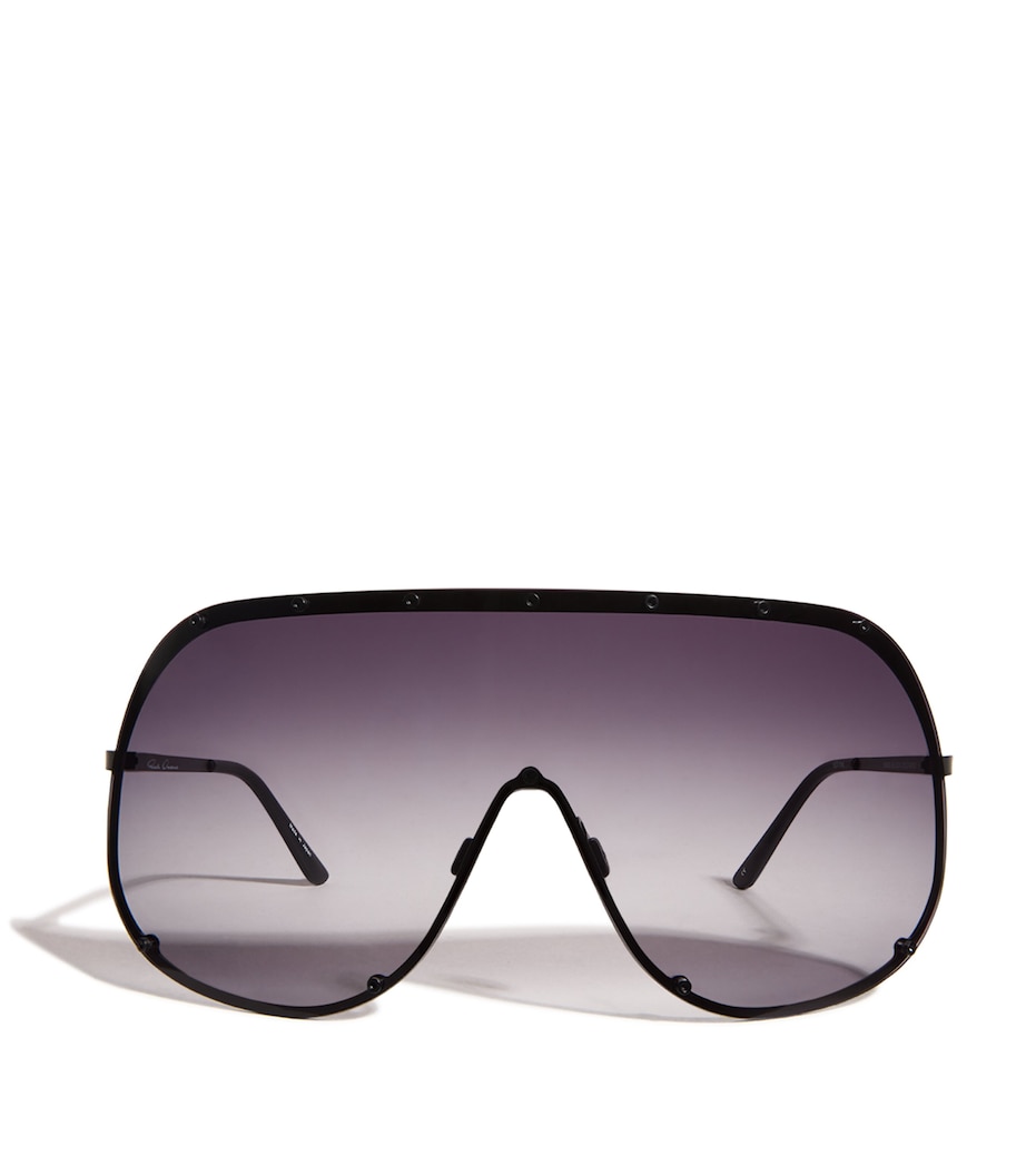 Shield Sunglasses 09D BLK/DRD BLK LENS Image 1