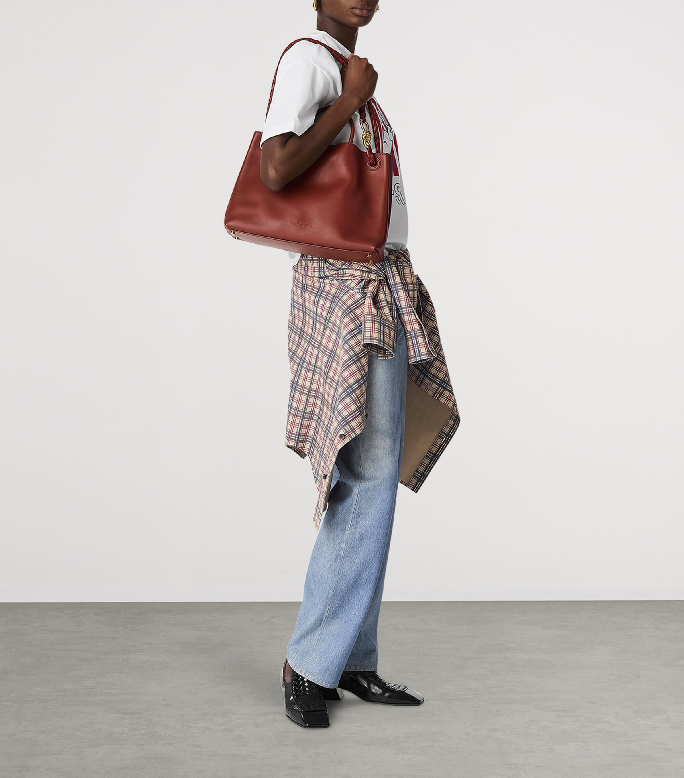 Leather Andiamo Top-Handle Bag 2603 Image 5