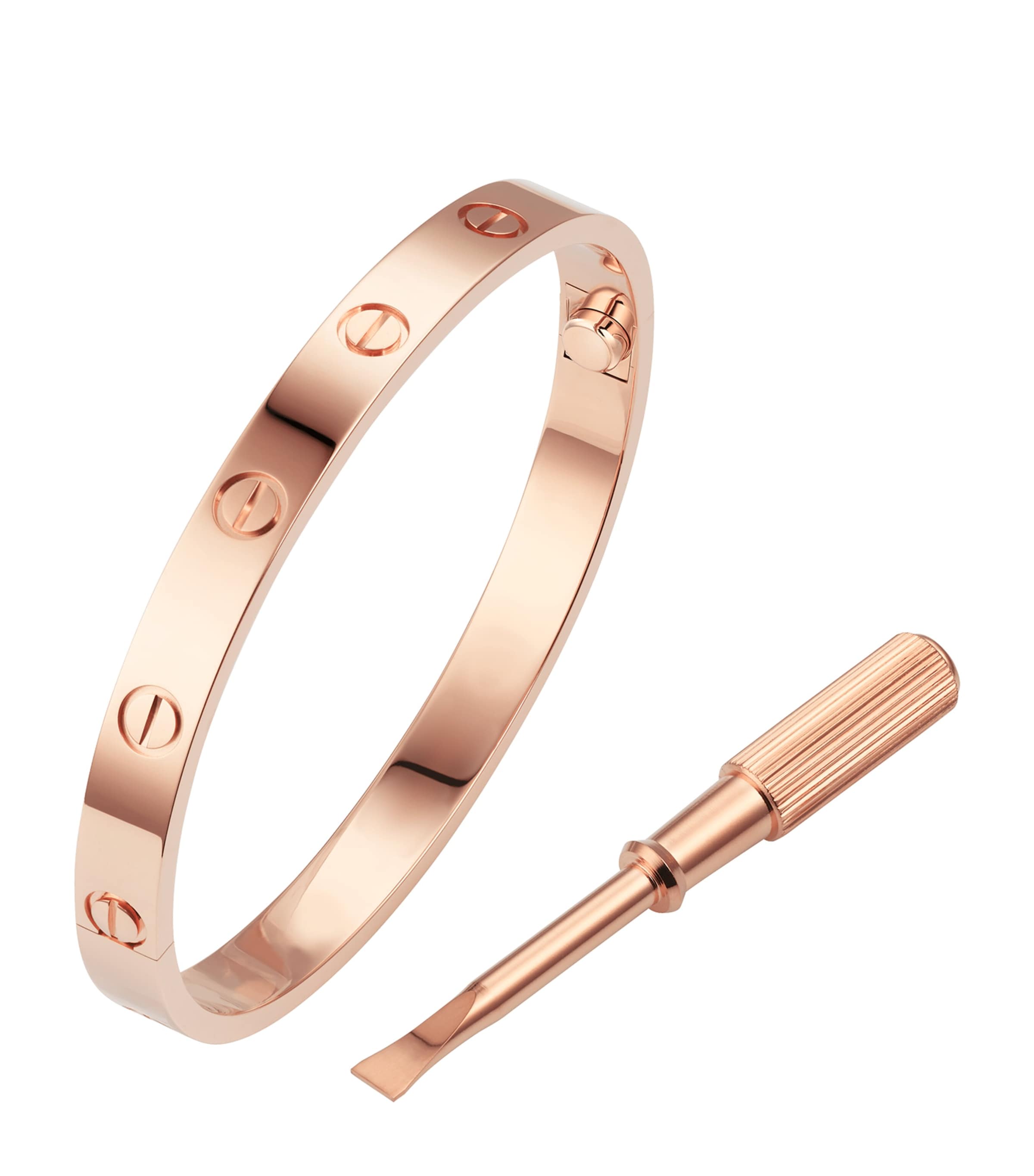 LOVE Classic Rose Gold Bracelet ROSE GOLD Image 6