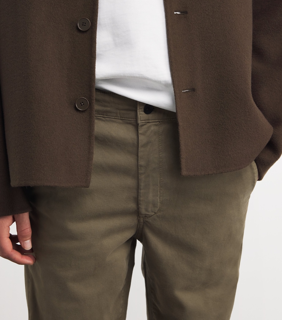 Stretch-Cotton Fit 2 Slim Chinos DKGRN Image 6