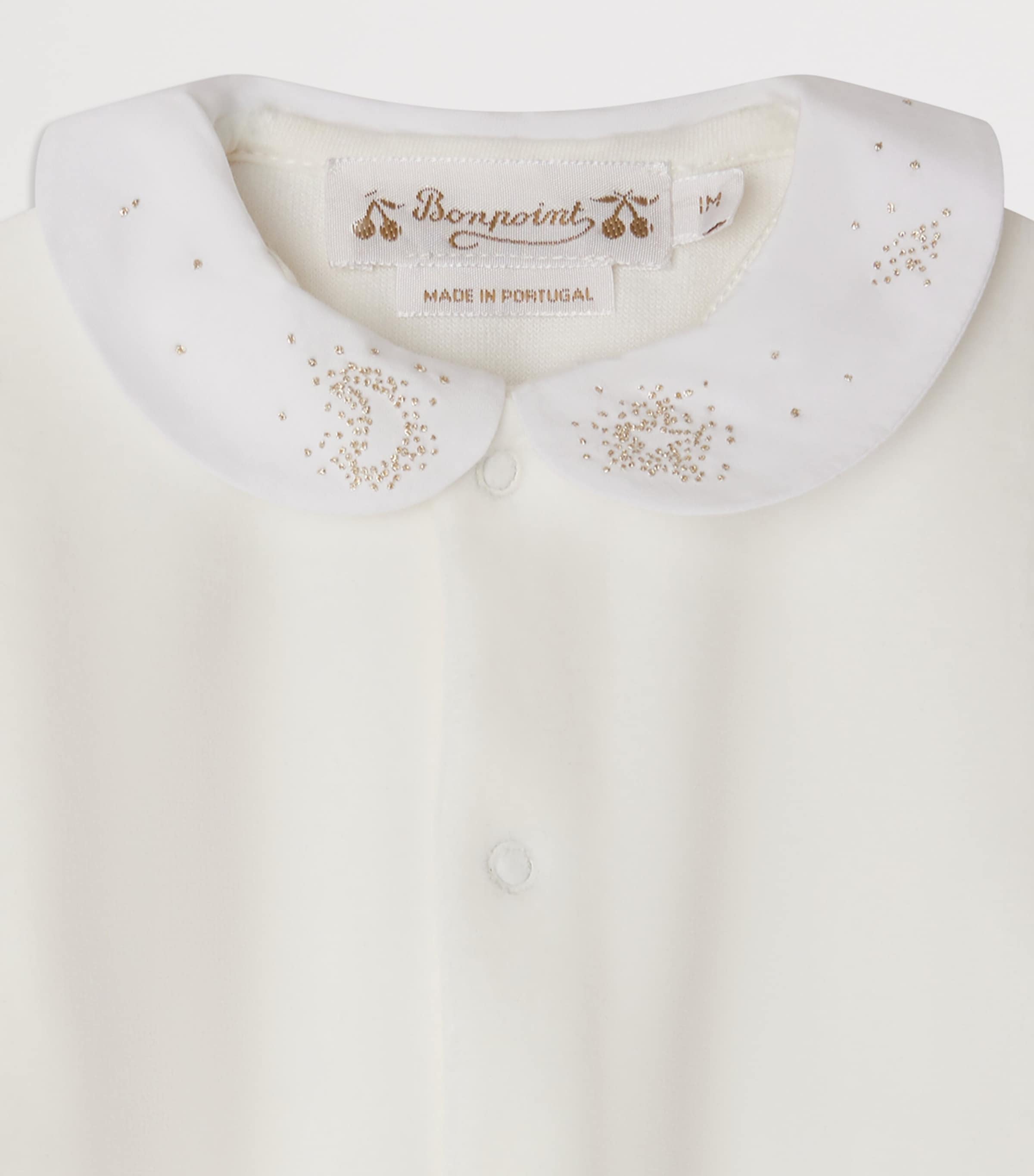 Velvet Tintina Sleepsuit (1-18 Months) BLANC LAIT Image 3