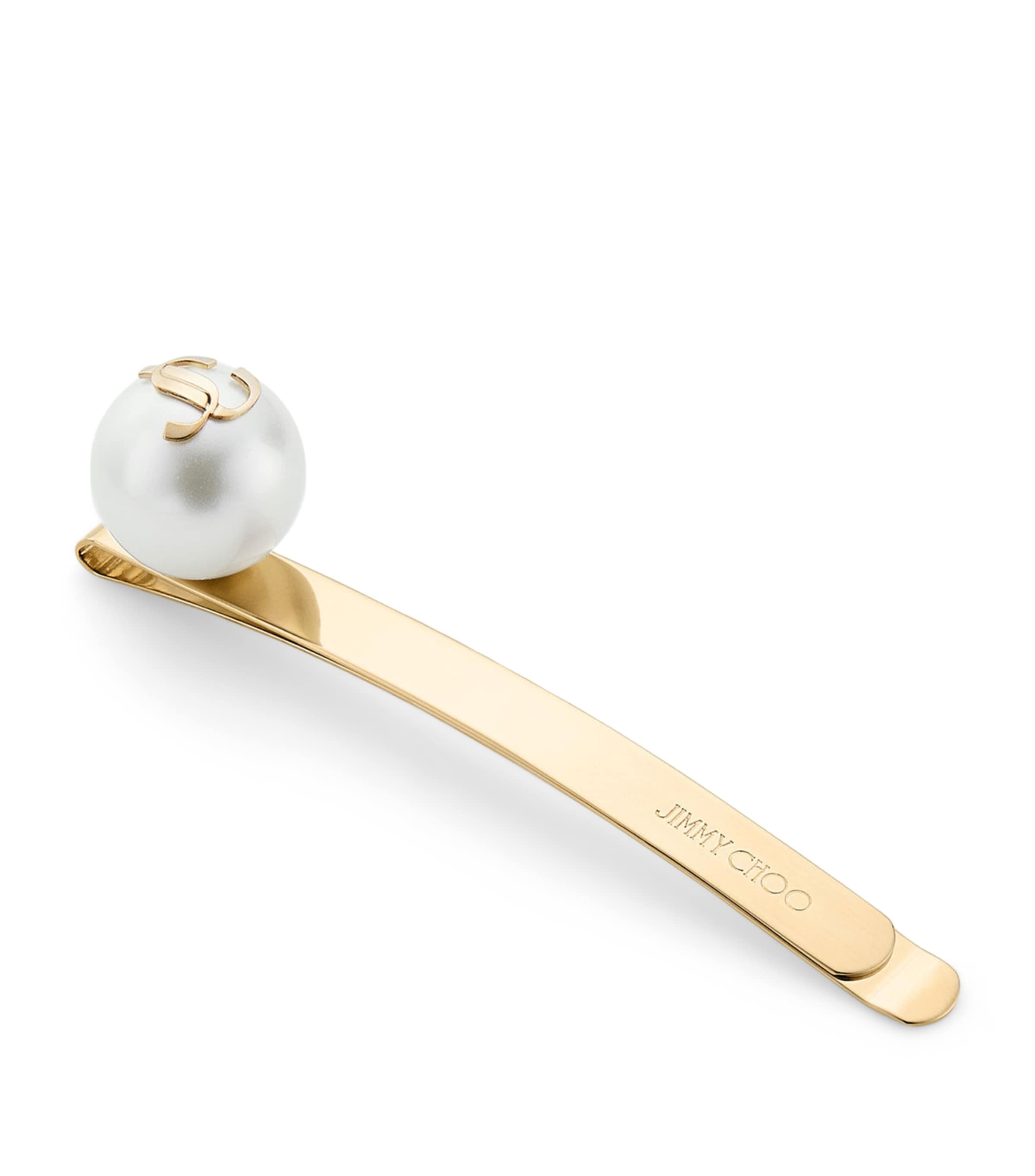 Jimmy Choo Jc Monogram Hair Slide