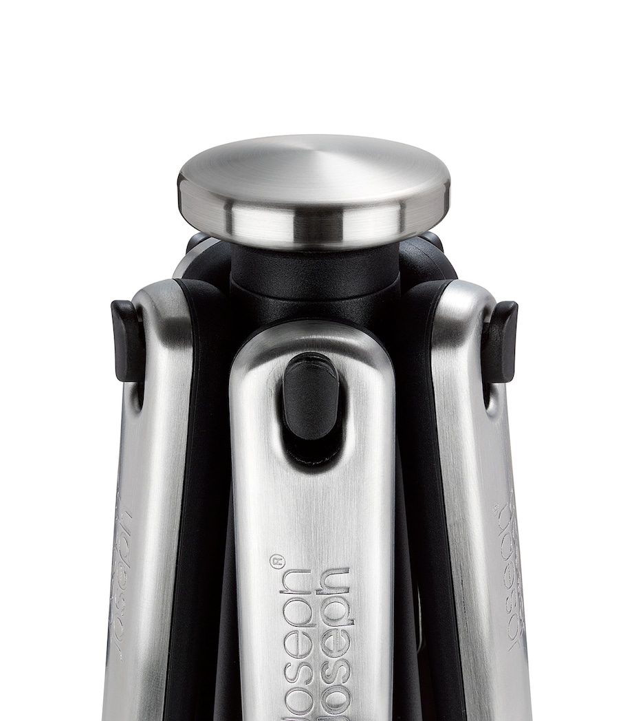 Joseph Joseph Elevate Excel 5-Piece Utensil Carousel Set Silver Image 2