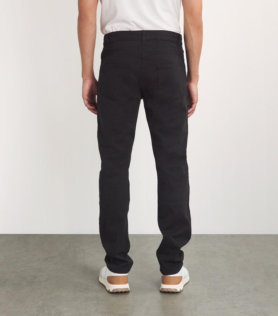Cotton Drill Trousers BKAA - BLACK Image 4