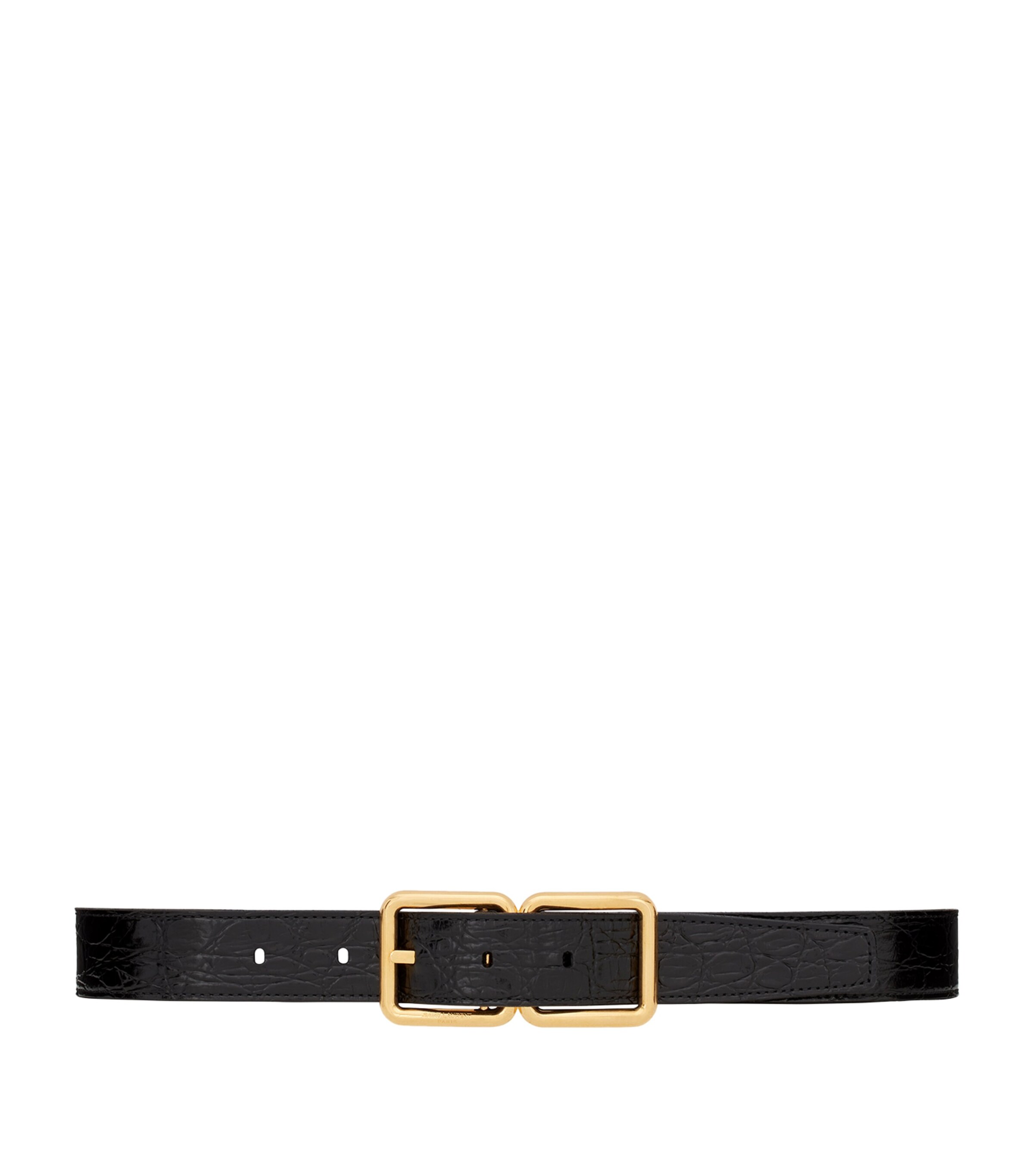 Saint Laurent Leather Belt Image 1