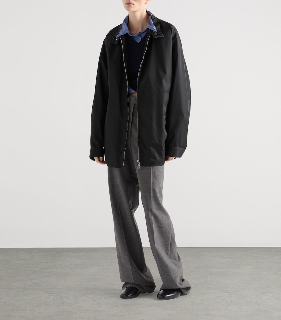 Re-Nylon Oversized Blouson Jacket F0002 Image 2