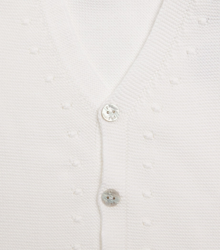 Cotton Cardigan (3 Months-4 Years) 60 H82 CREAM Image 3