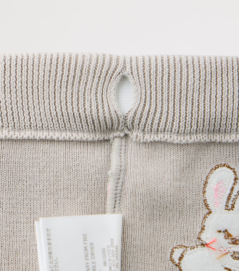 Miki House Cotton Knitted Pleated Skirt (12 Months-7 Years) Image 4