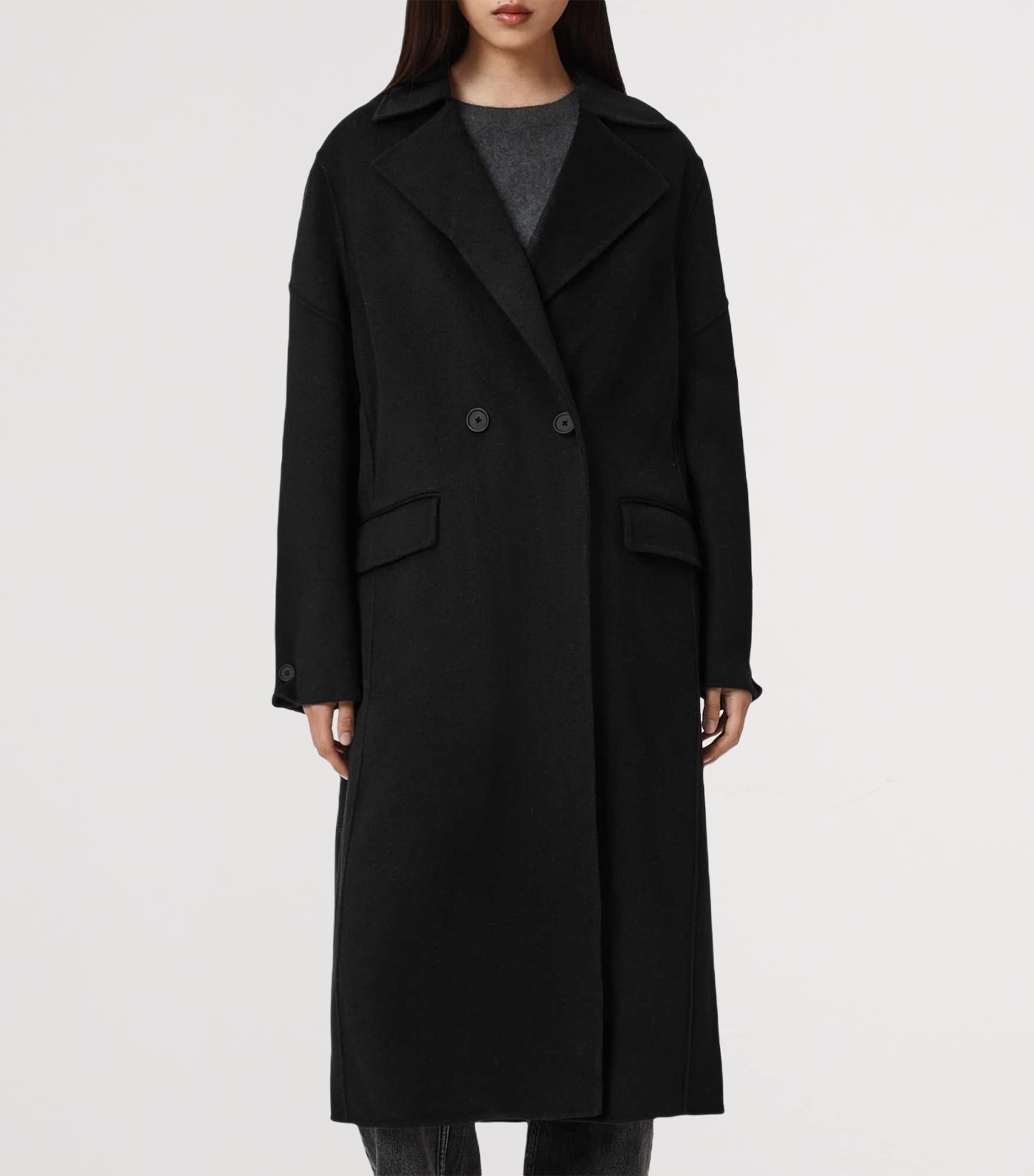Wool-Blend Sellma Coat BLACK Image 3