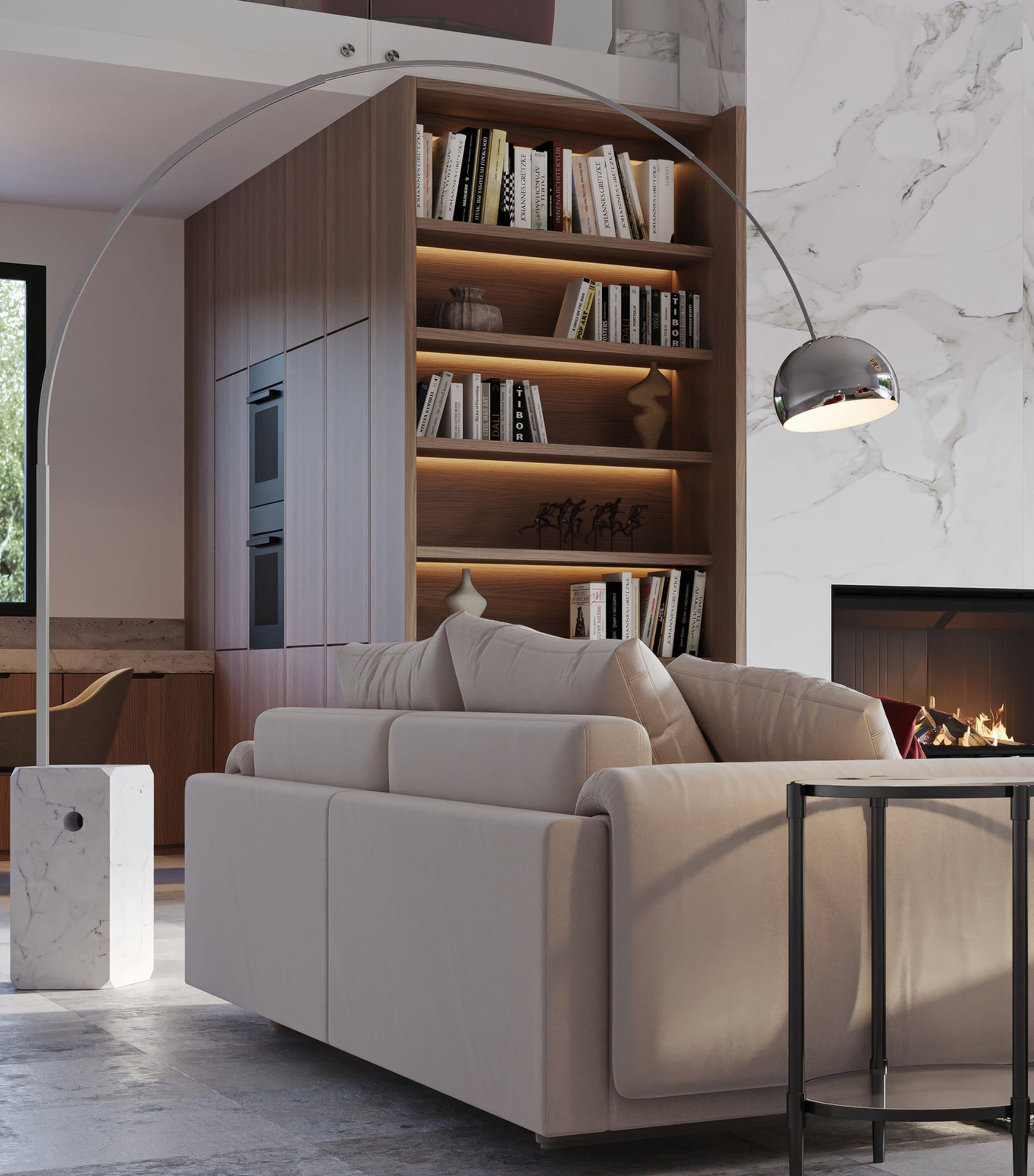 Flos Arco LED Floor Lamp Image 3