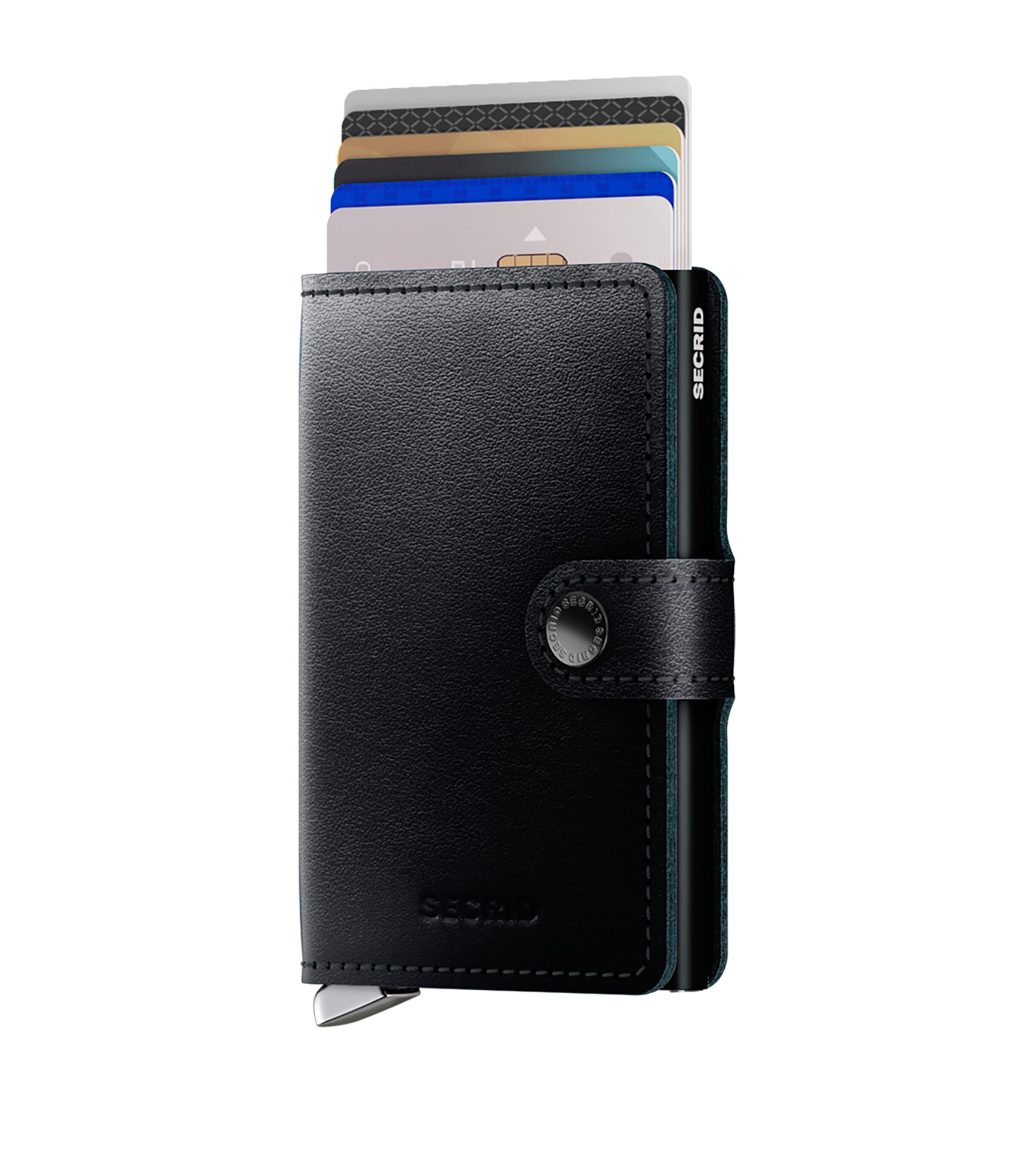 Secrid Leather Dusk Miniwallet Black Image 1