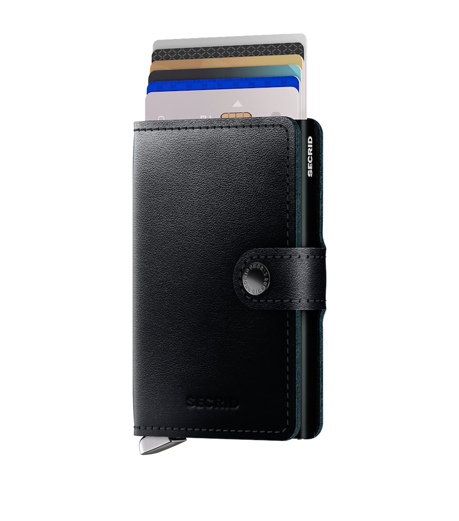 Secrid Leather Dusk Miniwallet Black Image 1