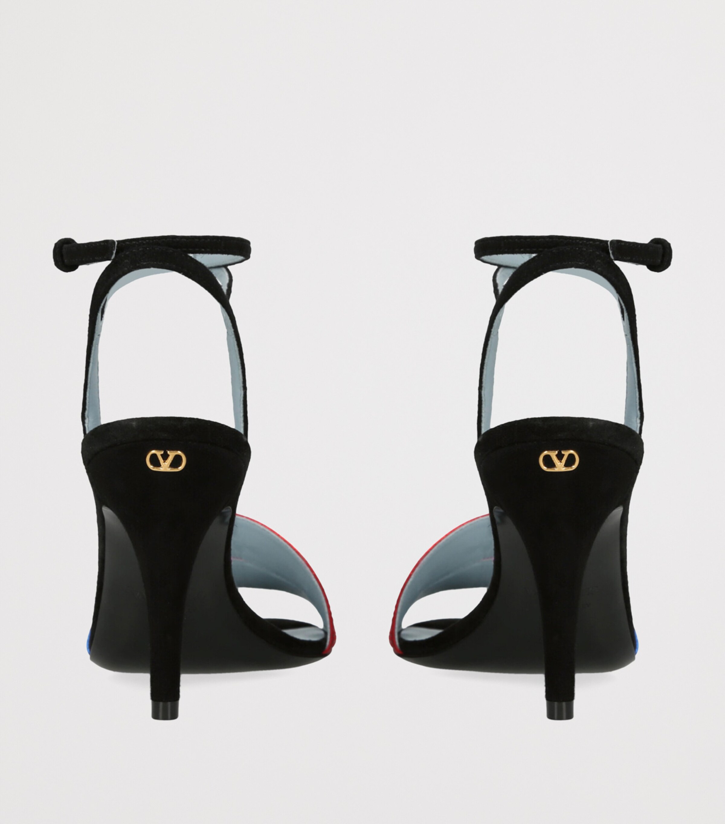 Valentino Garavani Folie Foliage Heeled Sandals 85 | Harrods UK