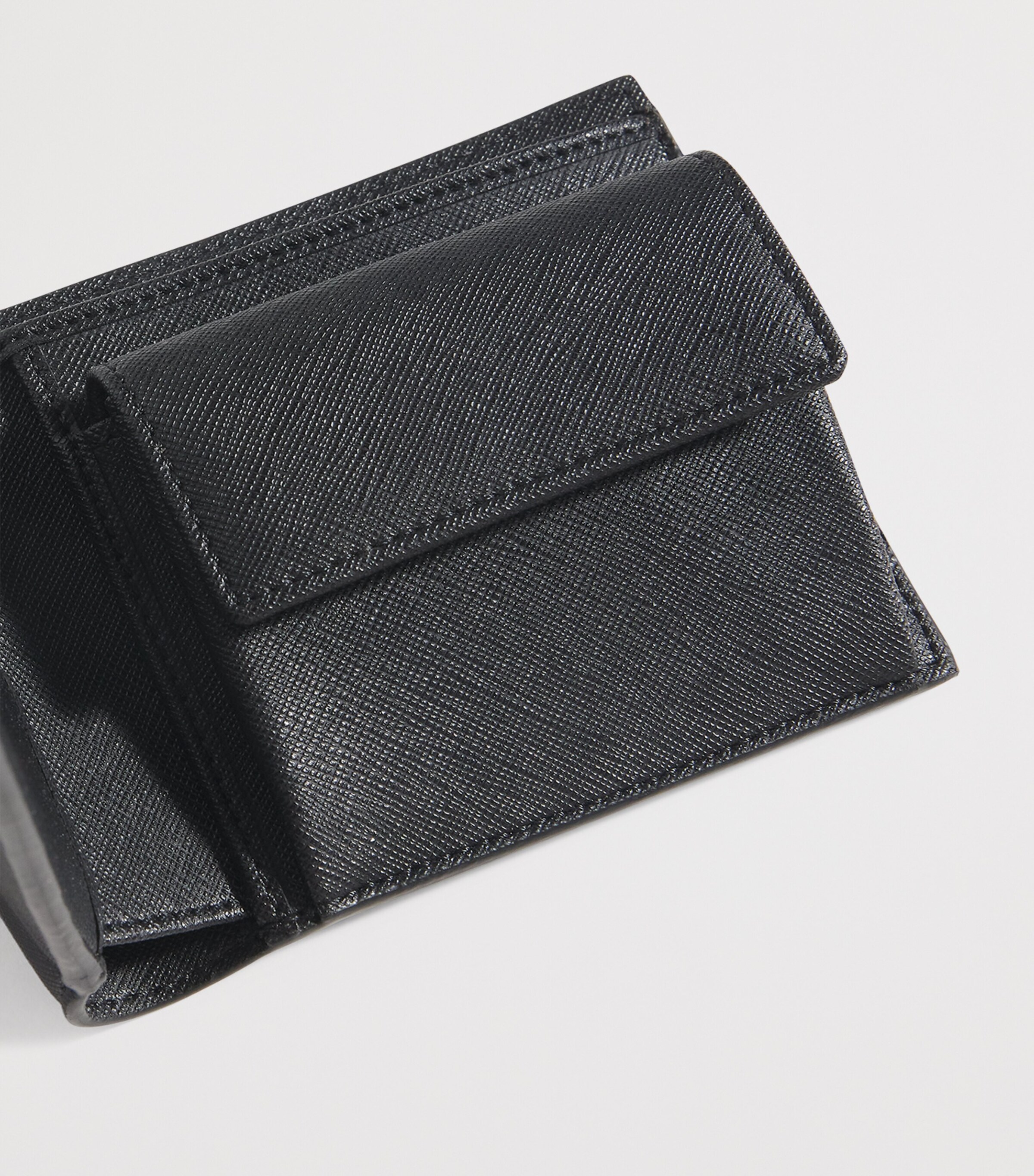 Vivienne Westwood Black Saffiano Leather Bifold Wallet | Harrods DK