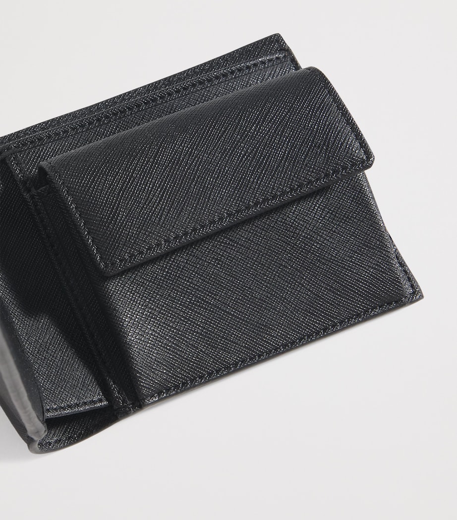 Vivienne Westwood Saffiano Leather Bifold Wallet Black Image 4
