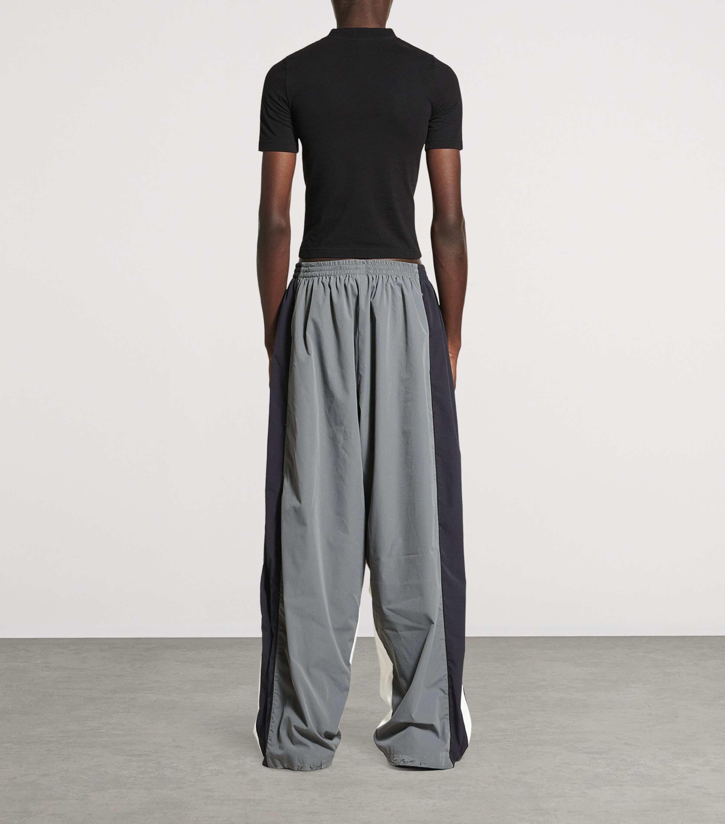 パンツ・ボトムスその他 Balenciaga Tracksuit Loop Sports Icon Trousers Loop Sports Icon Zipped Sweatpants in Black/white