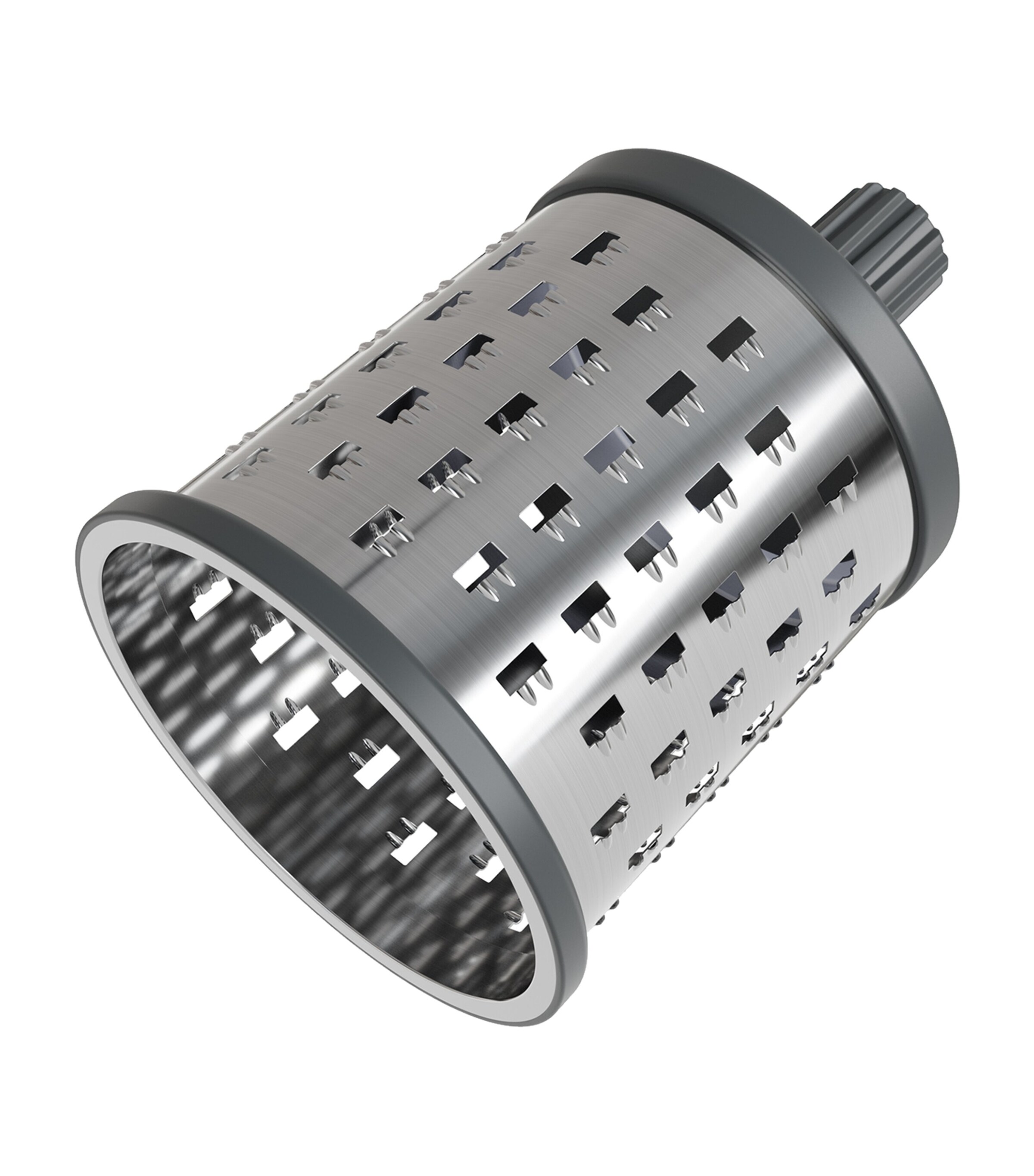 Gourmet Drum Grater Set GREY/ BLACK Image 5