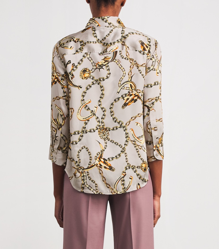 Silk Dani Shirt SMK GR/GD LNGHRNCHN Image 4